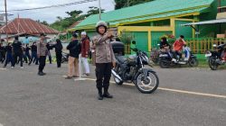 Personel Polsek Ajangale Laksanakan Pengamanan dan Pengawalan Pawai Menyambut Tahun Baru Islam 1 Muharram 1448 H
