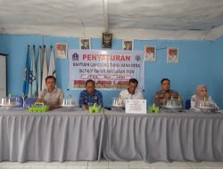 Bhabinkamtibmas Hadiri Penyaluran BLT-DD di Kantor Desa Ujung Lamuru Kecamatan Lappariaja