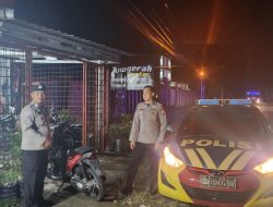 ‎Jaga Kamtibmas Tetap Kondusif, Personel Polsek Palakka Laksanakan Patroli Rutin