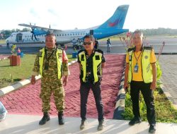 Polsek Awangpone Mengamankan Penerbangan Menuju Kendari Pada Hari Jumat Pekan Keempat Juni 2026