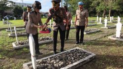 Polres Bone Gelar Ziarah Rombongan dan Tabur Bunga Sambut Hari Bhayangkara ke-80 Tahun 2026