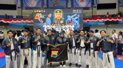 Kontingen Taekwondo Polda Sulsel Raih 9 Medali pada Kejuaraan Kapolri Cup Banten 2026