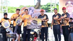 Ribuan Peserta Padati Watampone, Bhayangkara Beramal Fun Bike Polres Bone Meriahkan Hari Bhayangkara ke-80
