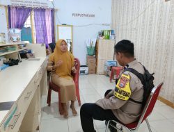 Hadir di Kantor Kelurahan Pallette, Aipda Hamdan Tingkatkan Koordinasi untuk Keamanan Wilayah