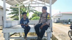Aipda Hamdan Hadir Sebagai Sahabat Anak, Berikan Edukasi Positif di Wilayah Binaan