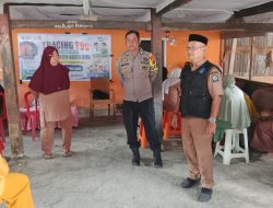 Sinergi untuk Masyarakat Sehat, Bripka Sultan Pantau Langsung Tracing TBC Terpadu