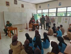 Personil TNI-Polri Lakukan Seleksi Paskibra Kecamatan Tellu Siattinge