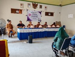 KAPOLSEK KAJUARA IPTU TAJUDDIN HADIRI REMBUK STUNTING DI DESA TARASU KECAMATAN KAJUARA KABUPATEN BONE