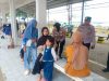 Berikan Himbauan Kamtibmas, Kapolsek Bertemu Dan Memantau Situasi Penumpang