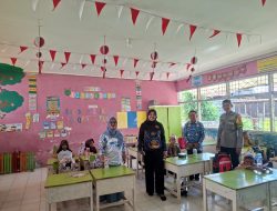 Aiptu Baso Halim Hadir Dampingi Pemeriksaan Kesehatan Peserta Didik Baru