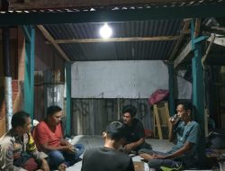 Patroli Malam dan Kunjungan Satkamling, Aiptu Muhammad Aras Patarai Bangun Sinergi dengan Warga