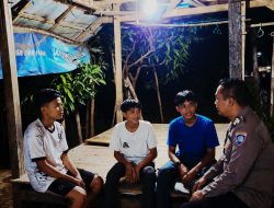 Bhabinkamtibmas Berikan Himbauan kepada Remaja tentang Bahaya Judi Online