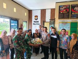Forkopimcam Palakka Beri Kejutan Hari Bhayangkara ke-80, Pererat Sinergi dan Soliditas Bersama Polsek Palakka