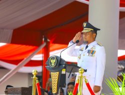 Kapolda Sulsel Hadiri Upacara HUT ke-81 Kemerdekaan RI di Rujab Gubernur Sulsel