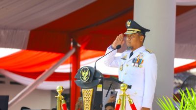 Kapolda Sulsel Hadiri Upacara HUT ke-81 Kemerdekaan RI di Rujab Gubernur Sulsel