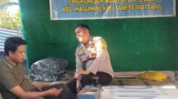 DDS Bhabinkamtibmas, Aiptu Baso Halim Perkuat Kedekatan dengan Warga Bajoe