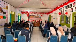 Kapolsek Tellu Siattinge Menghadiri Penyambutan Peserta KKN Mahasiswa Universitas Muhammadiyah Bone di Kecamatan Tellu Siattinge