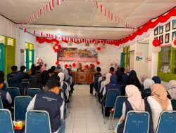Kapolsek Tellu Siattinge Menghadiri Penyambutan Peserta KKN Mahasiswa Universitas Muhammadiyah Bone di Kecamatan Tellu Siattinge