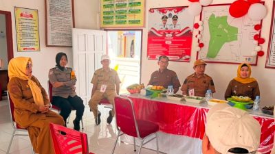 Lakukan Sambang, Brigpol Fitriani Ciptakan Kedekatan dan Bangun Sinergitas Bersama Pemerintah Kelurahan Tokaseng