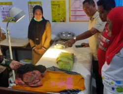 Respon Cepat, Kapolsek Barebbo Bersama Anggota Datangi TKP Penemuan Bayi di Dusun Kading