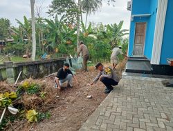Sinergi Polri, KUA dan Warga Wujudkan Tempat Ibadah yang Bersih dan Nyaman