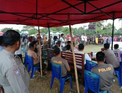 Kapolsek Ulaweng Hadiri Penutupan Pertandingan Sepak Bola Antar-SD se-Kecamatan Ulaweng