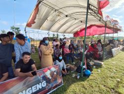 Jaga Sportivitas dan Ketertiban, Kanit Propam Polsek Salomekko Laksanakan Pengamanan Turnamen Mini Soccer 
