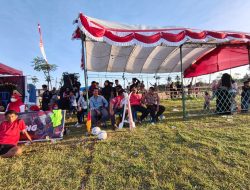 Khidmat dan Penuh Makna, Kapolsek Salomekko AKP Darfin Tahrir, S.H. Hadiri Upacara Pengukuhan Pasukan Pengibar Bendera (Paskibra) Kecamatan Salomekko