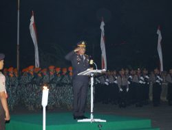 HUT ke-81 RI, Kapolda Sulsel Hadiri Apel Kehormatan dan Renungan Suci di TMP Panaikang