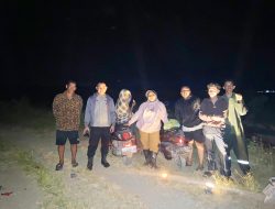 ‎Polsek Awangpone Pantau Pintu Air Irigasi untuk Pastikan Pengairan Sawah Warga Desa Unra