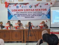 Kapolsek Tellu Siattinge Hadiri Lokmin Lintas Sektor, Bangun Kebersamaan dan Kemitraan Dengan Pemerintah Kecamatan