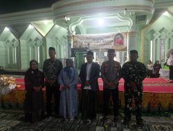 Kapolsek Ajangale Bersama Bhabinkamtibmas Hadiri Maulid Nabi Muhammad SAW di Pompanua Riattang