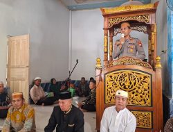 Kapolsek Tellu Siattinge Hadiri Peringatan Maulid Nabi Muhammad SAW dan Berikan Imbauan Kamtibmas Kepada Warga