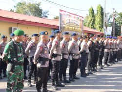 Apel Gelar Pasukan, Polres Bone Pastikan Kesiapan Hadapi Karhutla