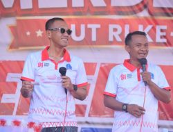 Semarak HUT ke-81 RI di Bone, Kapolres Bone dan Ribuan Warga Gowes Bersama