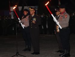 Kapolres Bone Pimpin Renungan Suci HUT ke-81 Kemerdekaan RI di TMP Watampone