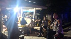 Personel Polsek Palakka Laksanakan Patroli Biru Antisipasi Gangguan Kamtibmas di Wilkum Polsek Palakka