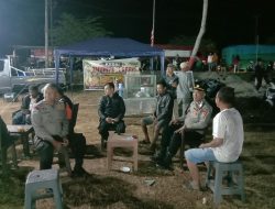 Kapolsek Ulaweng Turun Langsung Amankan Pasar Malam, Warga Merasa Nyaman Beraktivitas