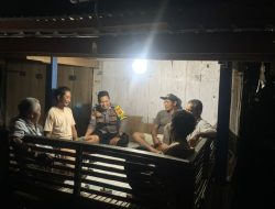 Lagi, Bhabinkamtibmas Brigpol Andi Parakkasi Kembali Laksanakan Pembinaan Satkamling Di Desa Binaannya