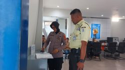 Sat Binmas Polres Bone Laksanakan Sambang Sapa Satpam di Bank BRI Unit Bengo