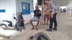 Aparat Satpolairud Polres Bone Sambangi Masyarkat nelayan Di PPI lonrae, Sampaikan Himbauan Ini