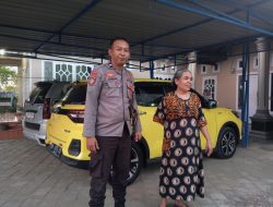 Aiptu Jamal Kanit Binmas Lakukan Sambang ,Untuk Jaga Situasi Kamtibmas Polsek Tonra , Polres Bone