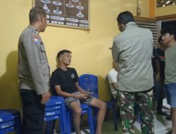 ‎Patroli Polsek Awangpone Amankan Anak Bawa Lem dan Senjata Tajam di Desa Lappoase