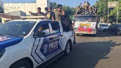 Sat Lantas Polres Bone Amankan Konvoi