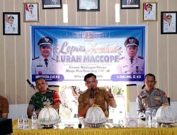 ‎Kapolsek Awangpone Hadiri Lepas Sambut Lurah Macope