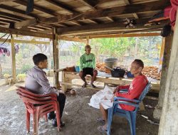 Langkah Kecil, Dampak Besar: Aipda Tenri Lesang Aktif Sambangi Warga diwilayah Binaan
