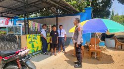 Kanit Binmas Titip Pesan Kamtibmas Pada Anak Sekolah Polsek Tonra , Polres Bone