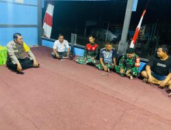 Polsek Dua Boccoe laksanakan Pengamanan Lomba Domino di Desa Kampoti ‎
