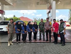 Tim Satgas Gabungan Standby di SPBU Karella Mare Jaga Keamanan dan Kelancaran