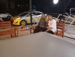 Cegah Gangguan Kamtibmas, Piket Jaga Polsek Mare Laksanakan Patroli Malam, Polsek Mare, Polres Bone